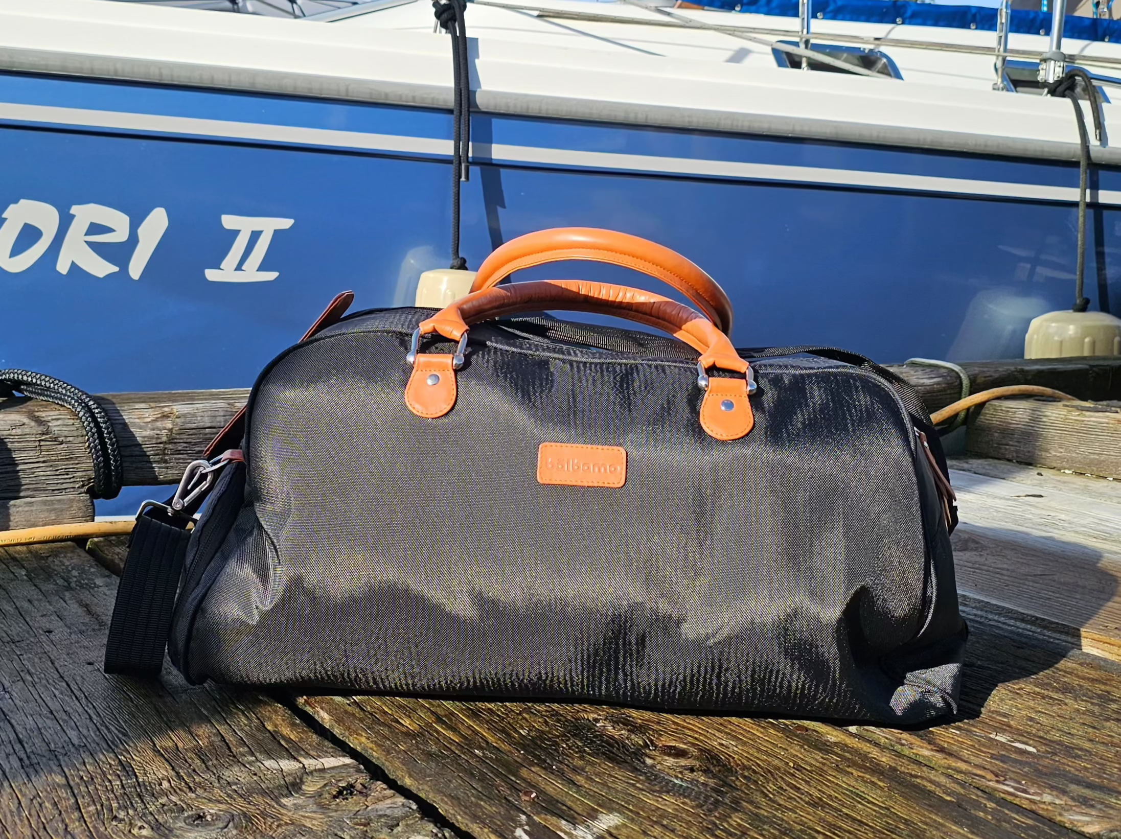 Maleta de viaje "Duffel Bag (Compartimiento de zapatos)" en lona