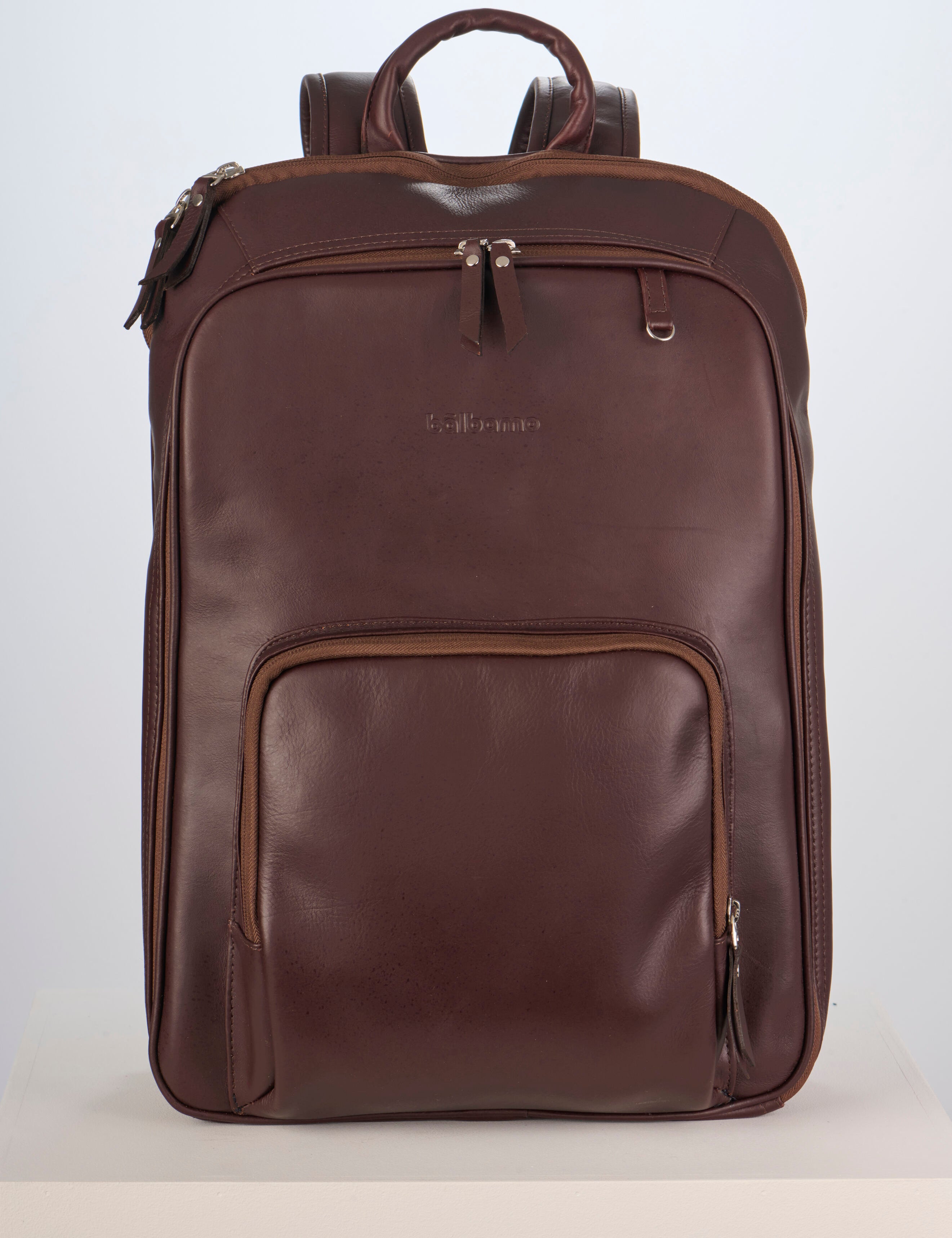 Morral "Classic Backpack" en Cuero Manchester