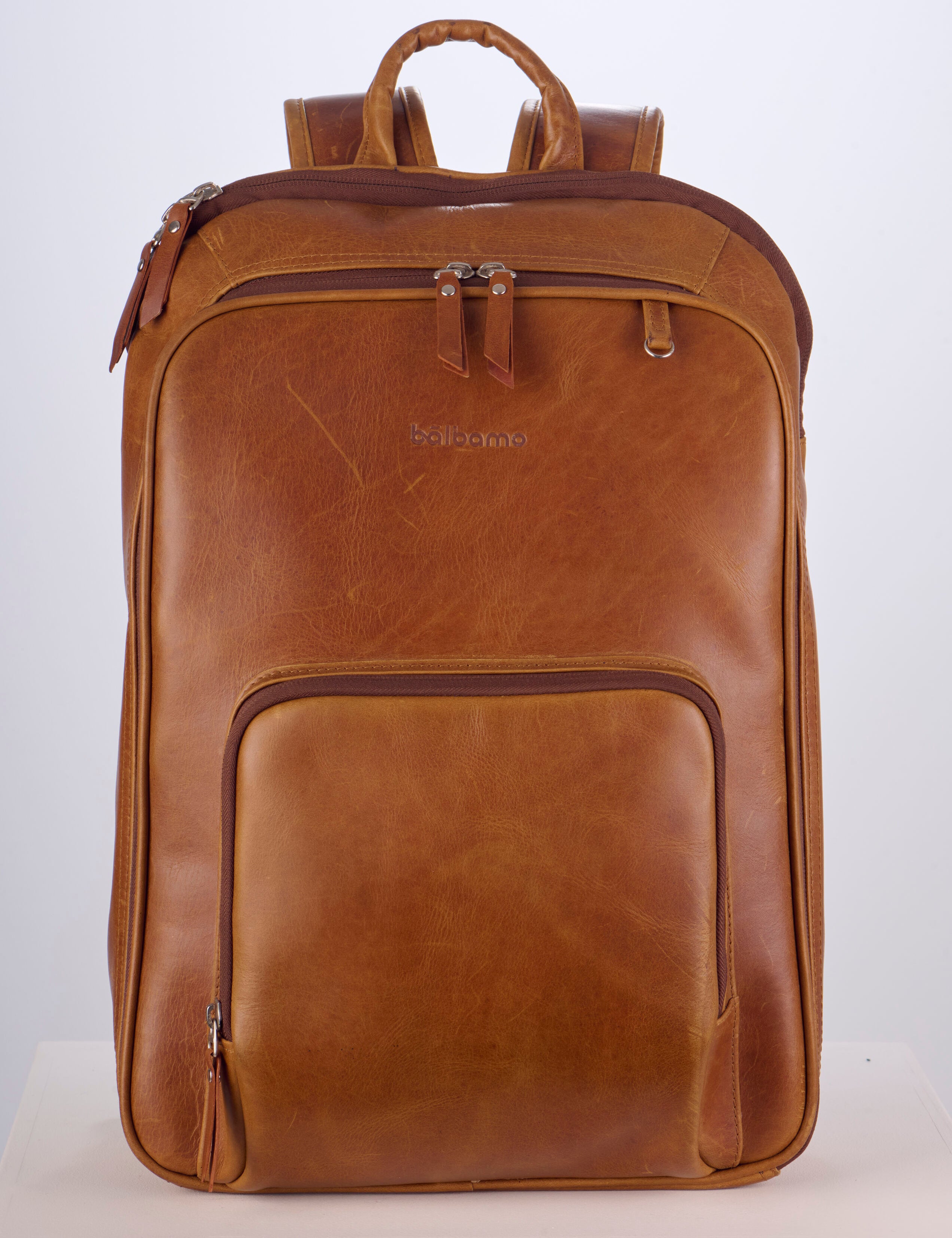 Morral "Classic Backpack" en Cuero Manchester