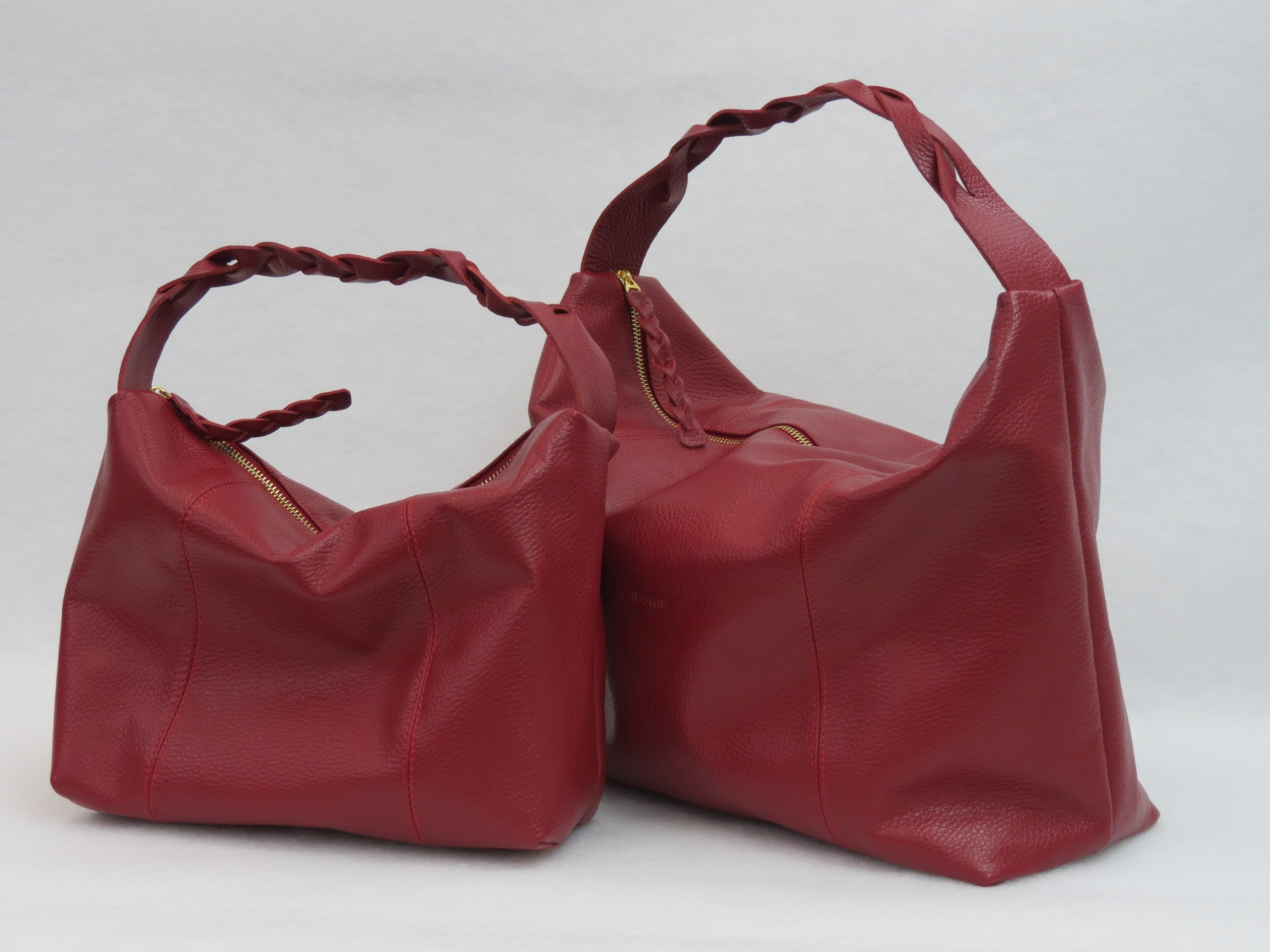 Bolso Trenza en tamaño Mini y Medium, comparación de tamaños