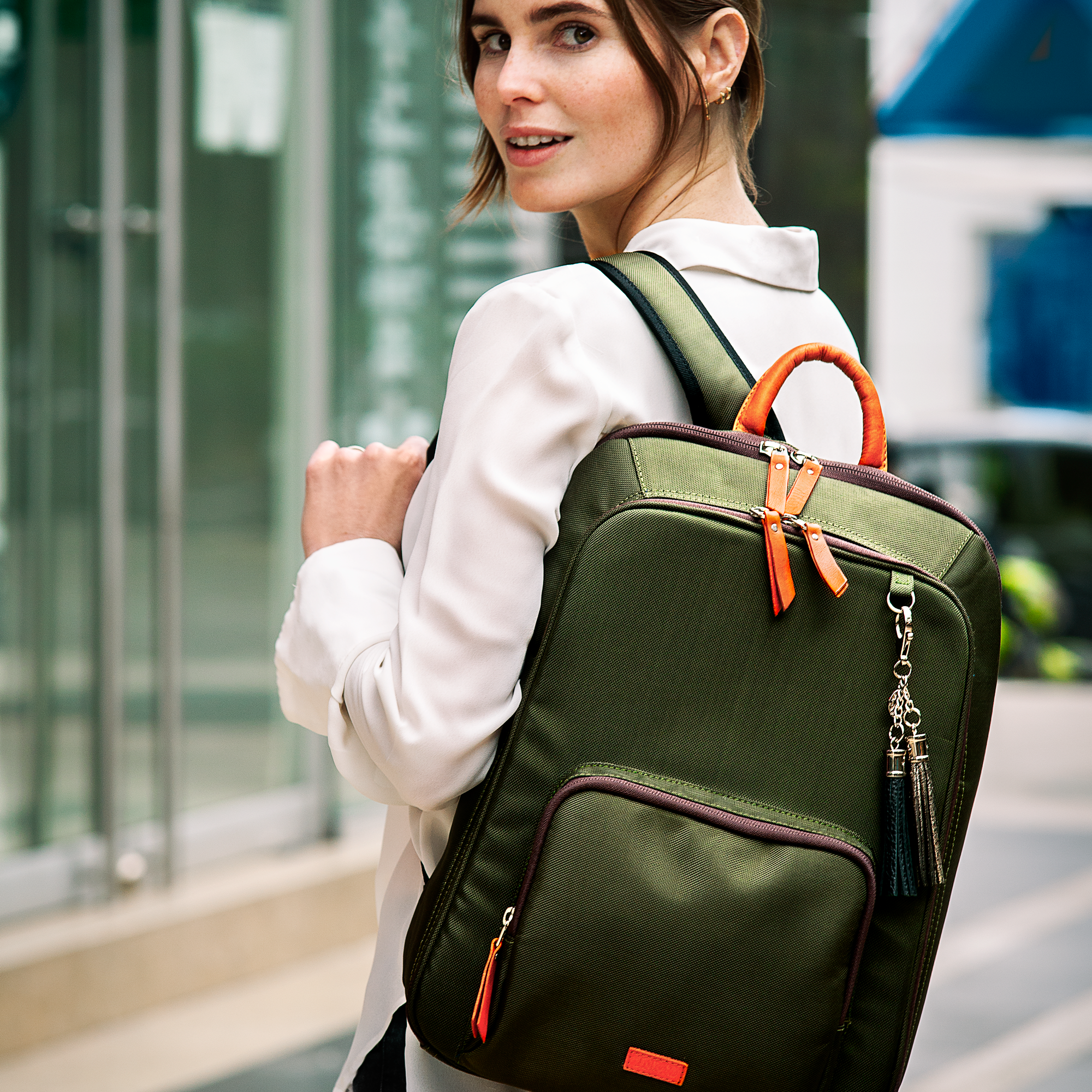 Morral "Classic Backpack" en Lona