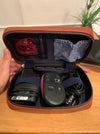 Tech Case Leather / Portacables Cuero Medium