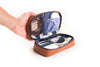 Tech Case Leather / Portacables Cuero Medium