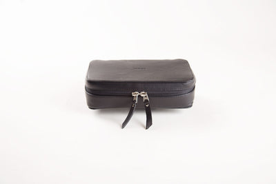 Tech Case Leather / Portacables Cuero Medium
